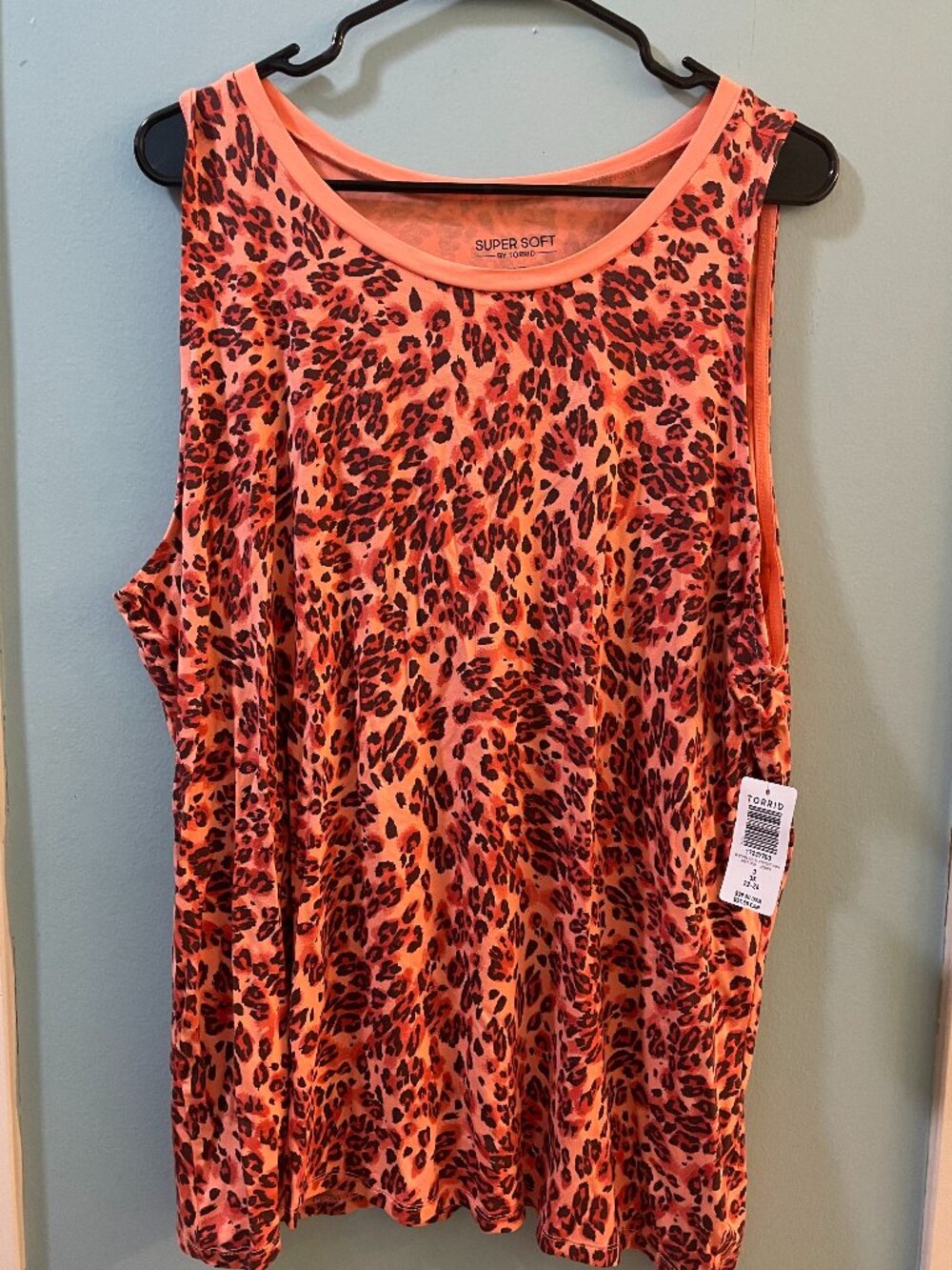 Torrid NWT Leopard Print Top, 3x